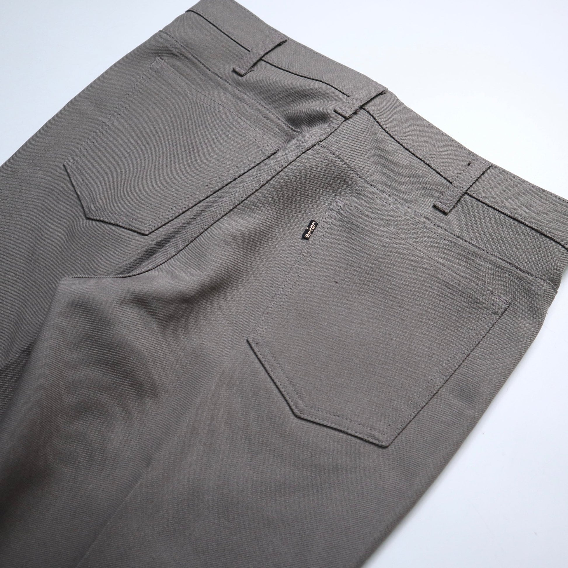 （36W) 80s Levi’s 517 美國製 褐灰色靴型褲 - 富士鳥古著