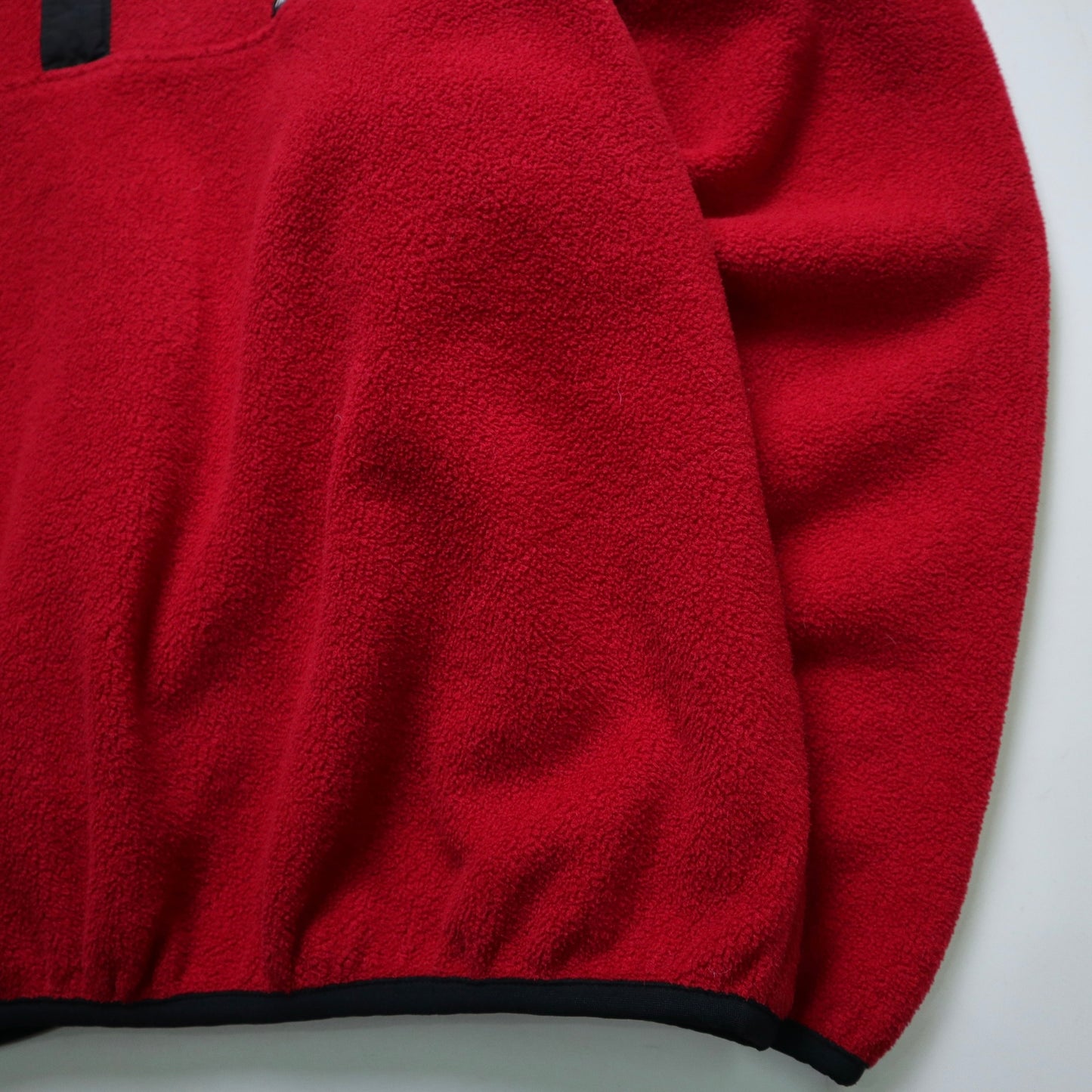 90's WOOLRICH Red Fleece Pullover Made in the USA