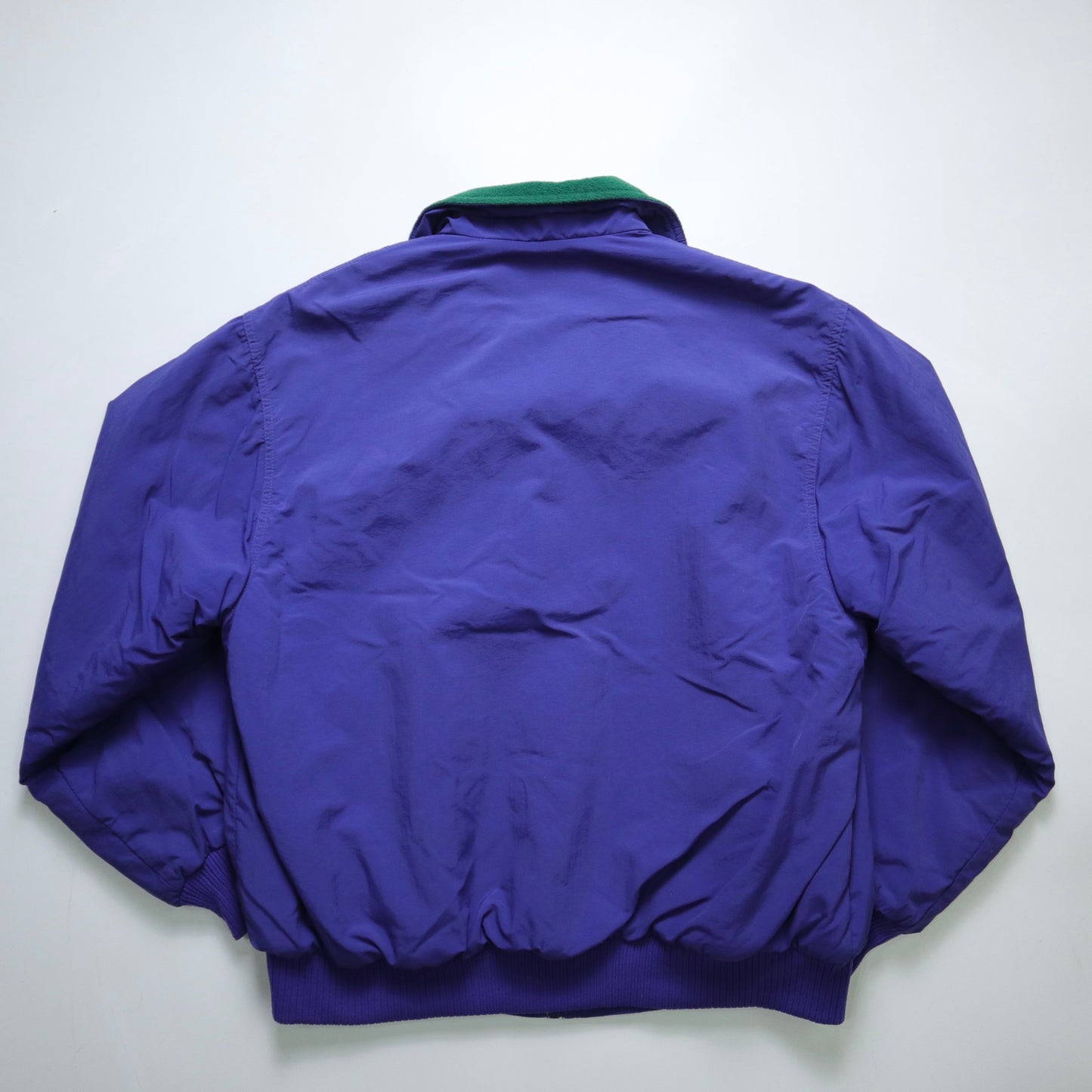 90s EDDIE BAUER 美國製 藍紫色防風保暖外套