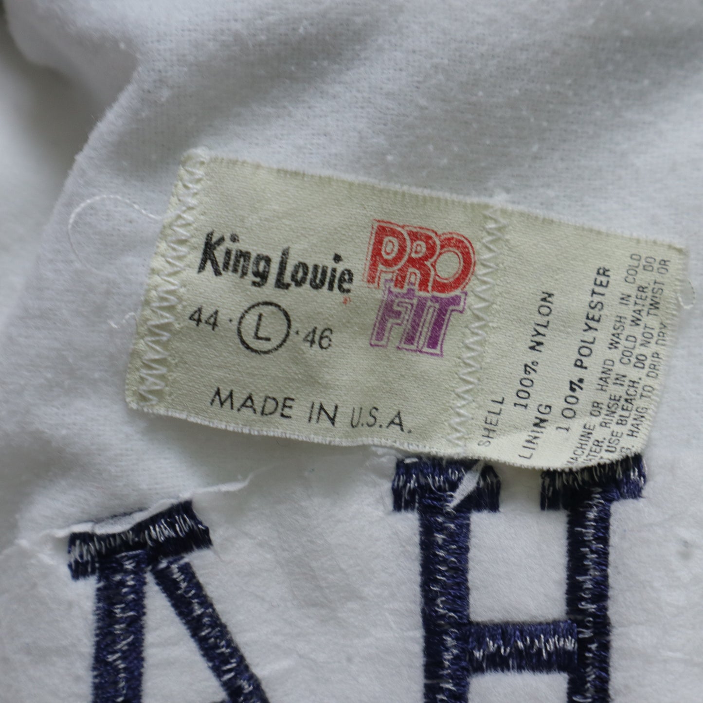 80s King Louie American-made YAMAHA Lake Havasu Classic baseball jacket