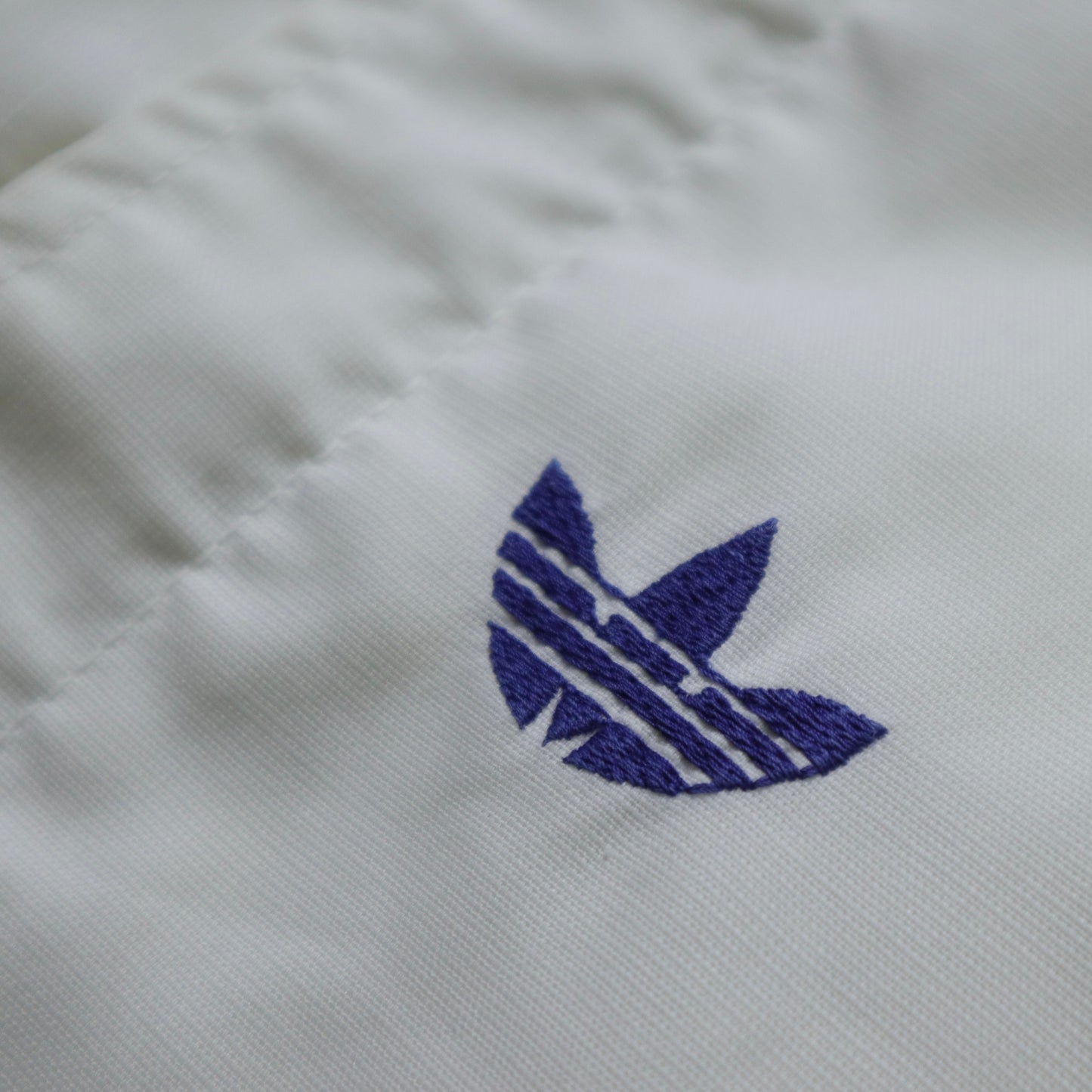 1970年代 カナダ製 アディダス ホワイト刺繍ロゴ スポーツジャケット