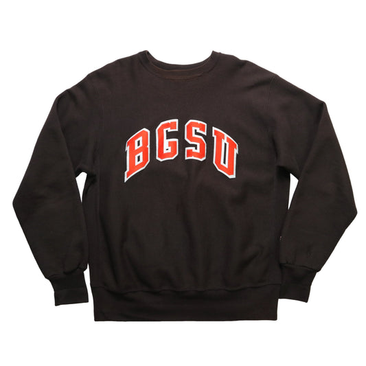 90s Bowling Green State University Brown Sports Sweatshirt Made in the USA