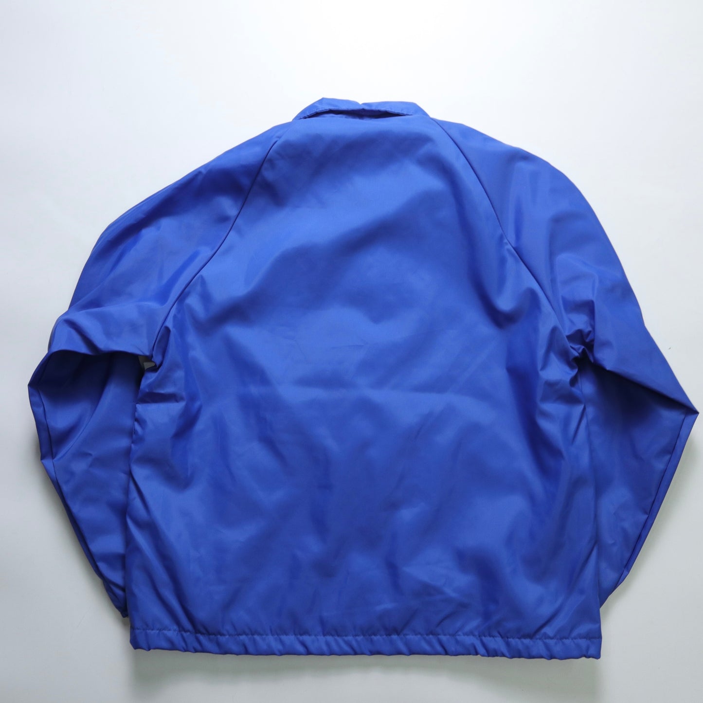 90s American-made Swingster River Bluffs Council Girl Scouts Royal Blue Windproof Coach Jacket