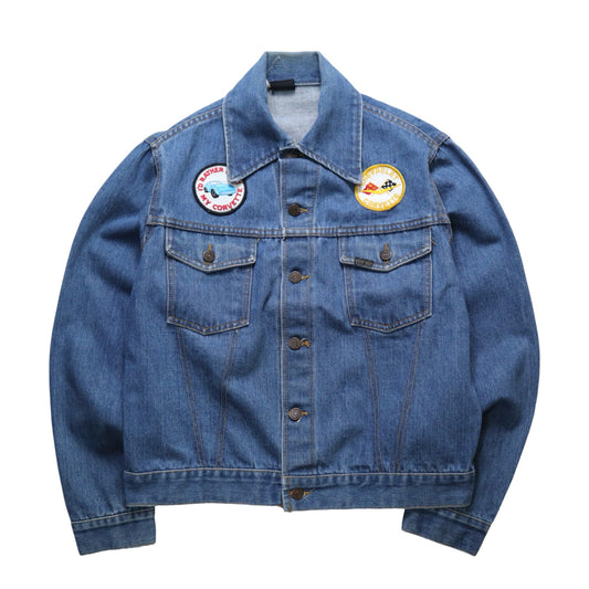 60 - 70s Sears Roebuck Selvedge denim jacket 賽車布章牛仔外套 - 富士鳥古著