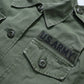 60 - 70s US ARMY 美軍公發 越戰女生軍用襯衫 抗撕裂布料 - 富士鳥古著