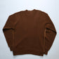 60s Sarby 咖啡色拼色麻花針織衫 針織毛衣 - 富士鳥古著