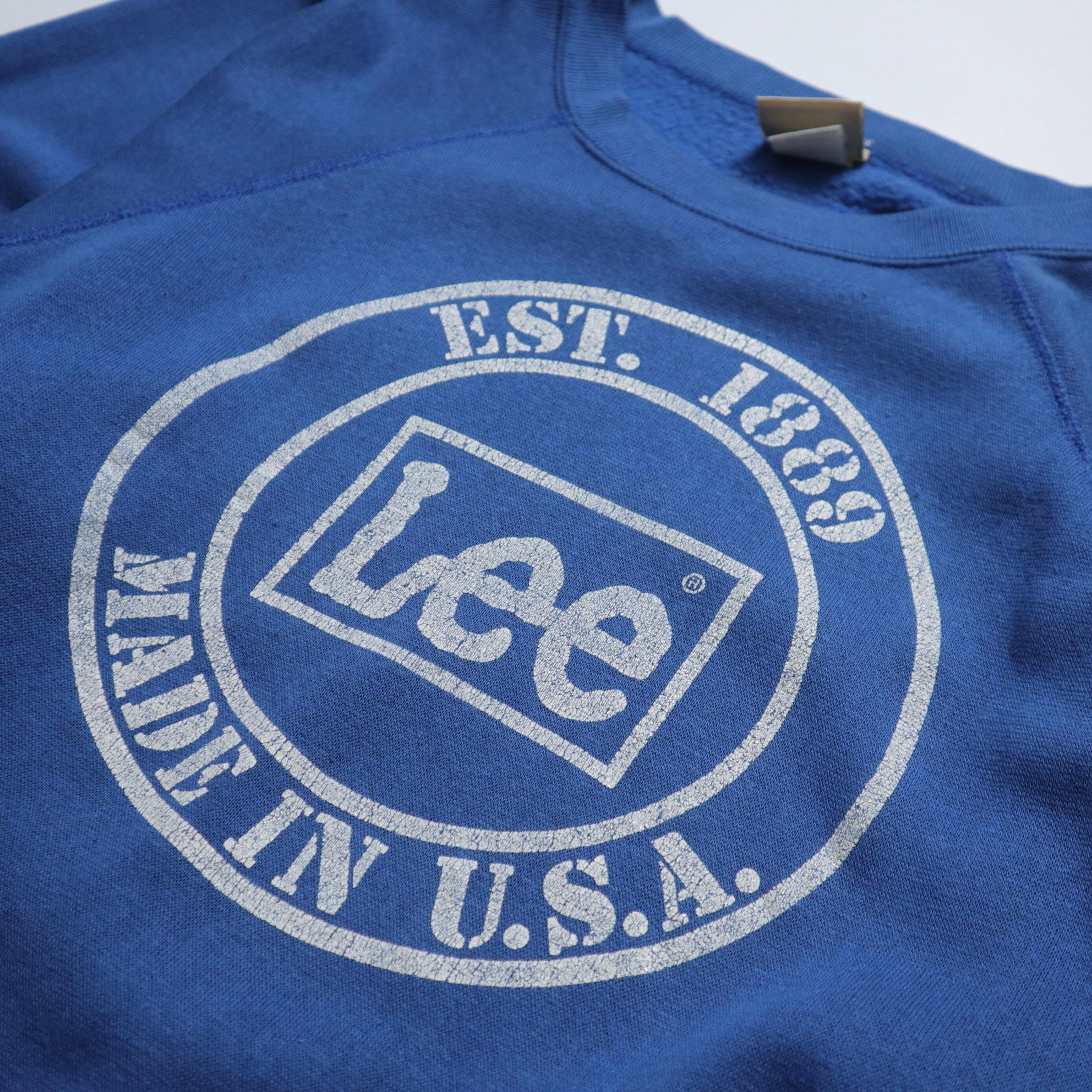 80s 90s LEE USA製 ブルースポーツスウェットシャツ – 富士鳥古著屋