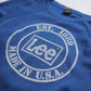 80s 90s LEE USA-made blue sports sweatshirt