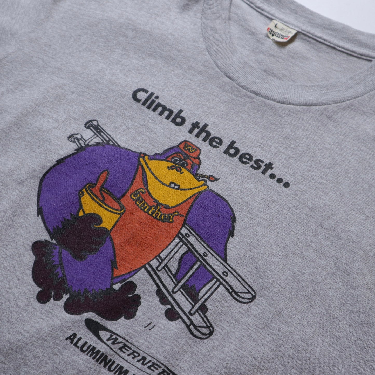 80s American made climb the best gorilla painter offset tee vintage T-Shirt