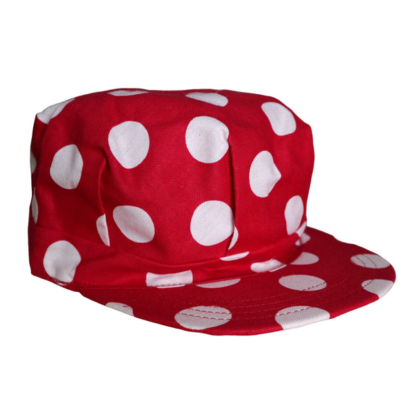 70-80s Red Dotted Railway Engineer Hat-Fuji Bird Vintage – 富士鳥古著