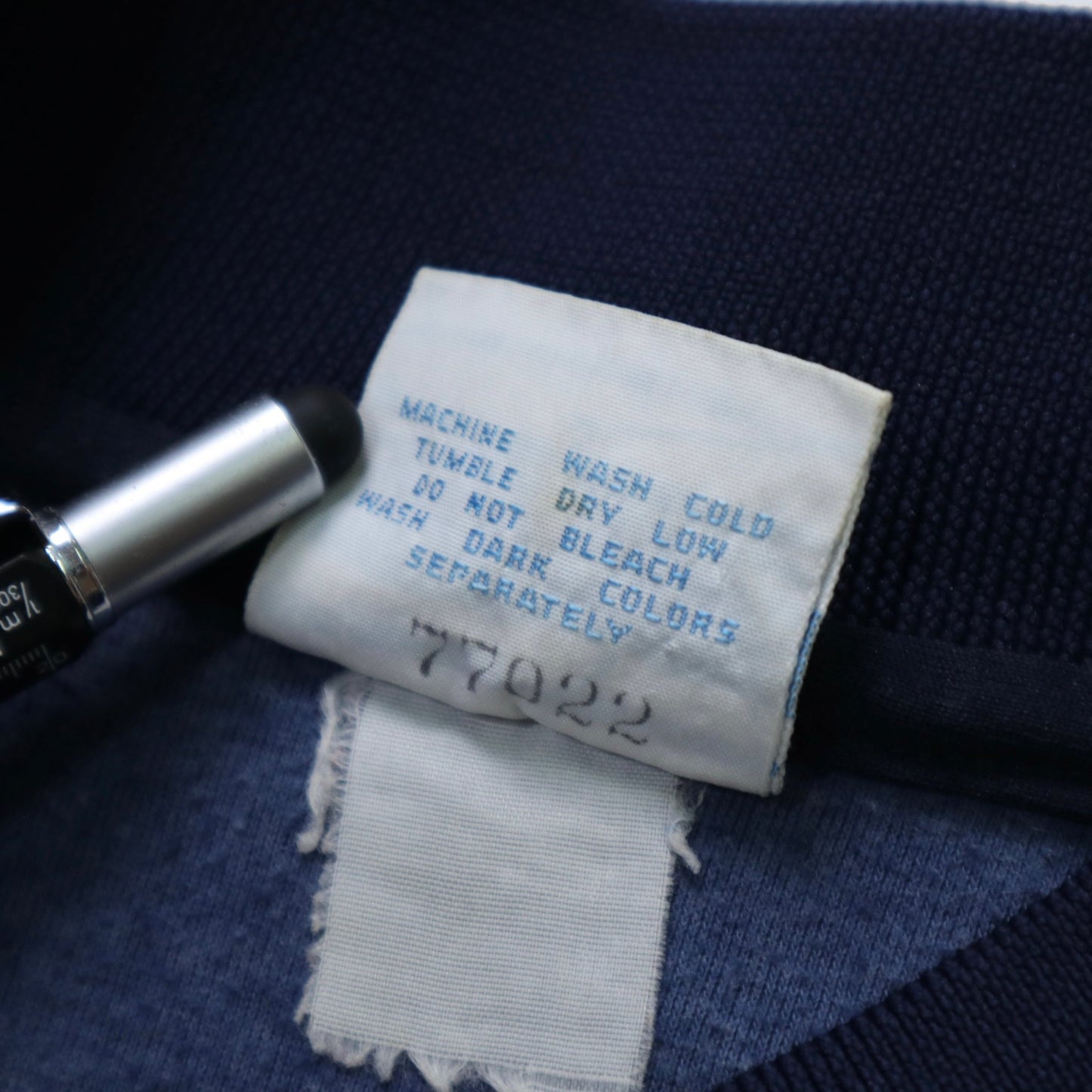 70 - 80s Adidas 台灣製 藍灰拼色運動外套 - 富士鳥古著