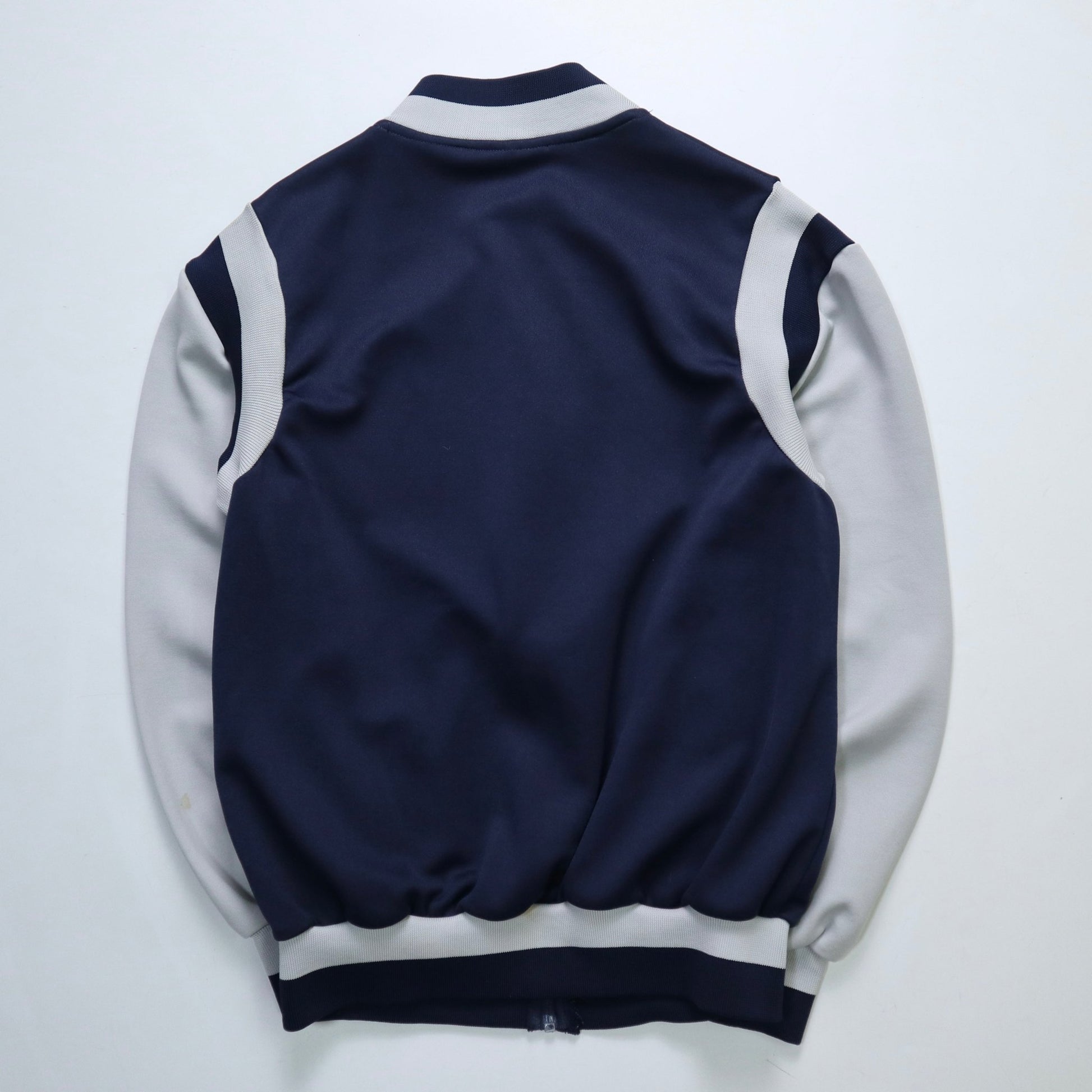 70 - 80s Adidas 台灣製 藍灰拼色運動外套 - 富士鳥古著