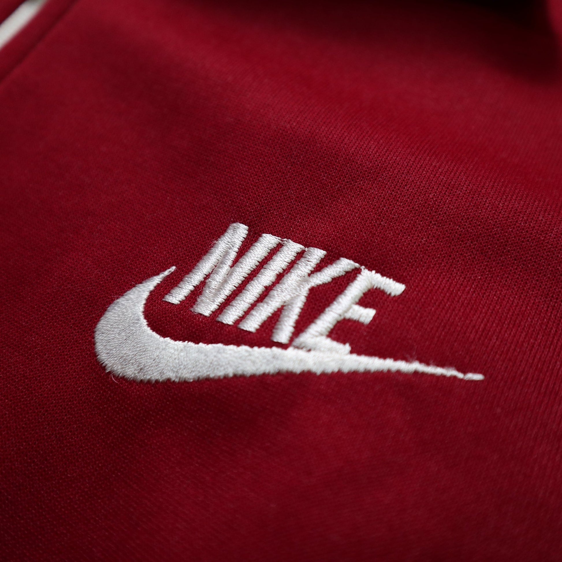 70 - 80s NIKE 台灣製 紅色素面運動外套 - 富士鳥古著