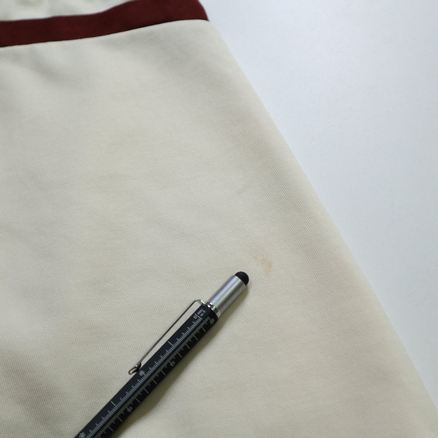 70 - 80s NIKE 台灣製 奶油白x咖啡拼色運動外套 - 富士鳥古著