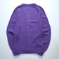 70s Barclay 紫色素面開襟針織衫 針織外套 - 富士鳥古著