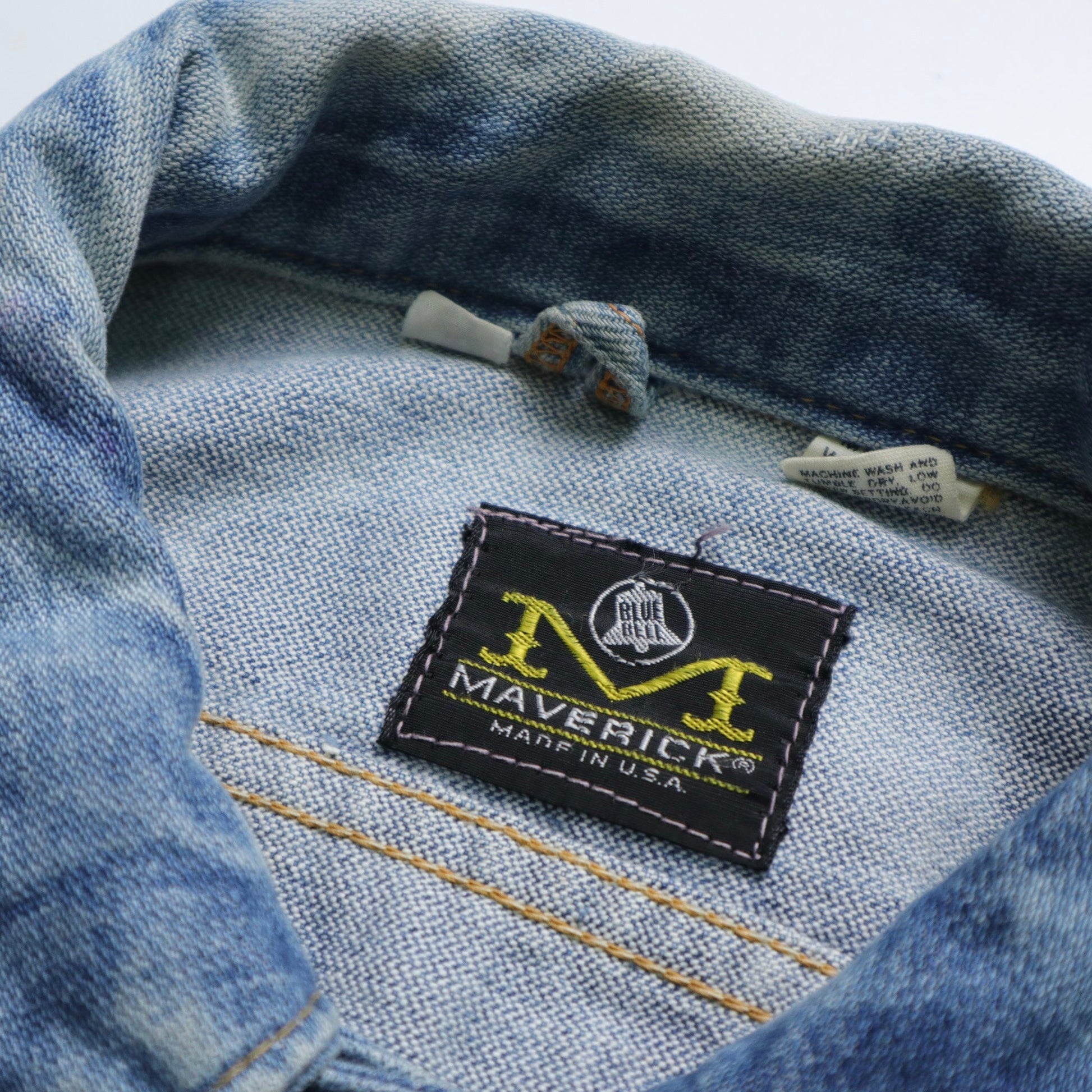 70s Maverick Blue Bell 124MJ Denim Jacket 藍鐘牛仔外套 - 富士鳥古著