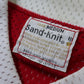 70s Sand - Knit 撞色冰球網洞衣 - 富士鳥古著