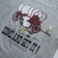 70s 美國製 Snoopy餐車"Come and Get It "灰色tee - 富士鳥古著