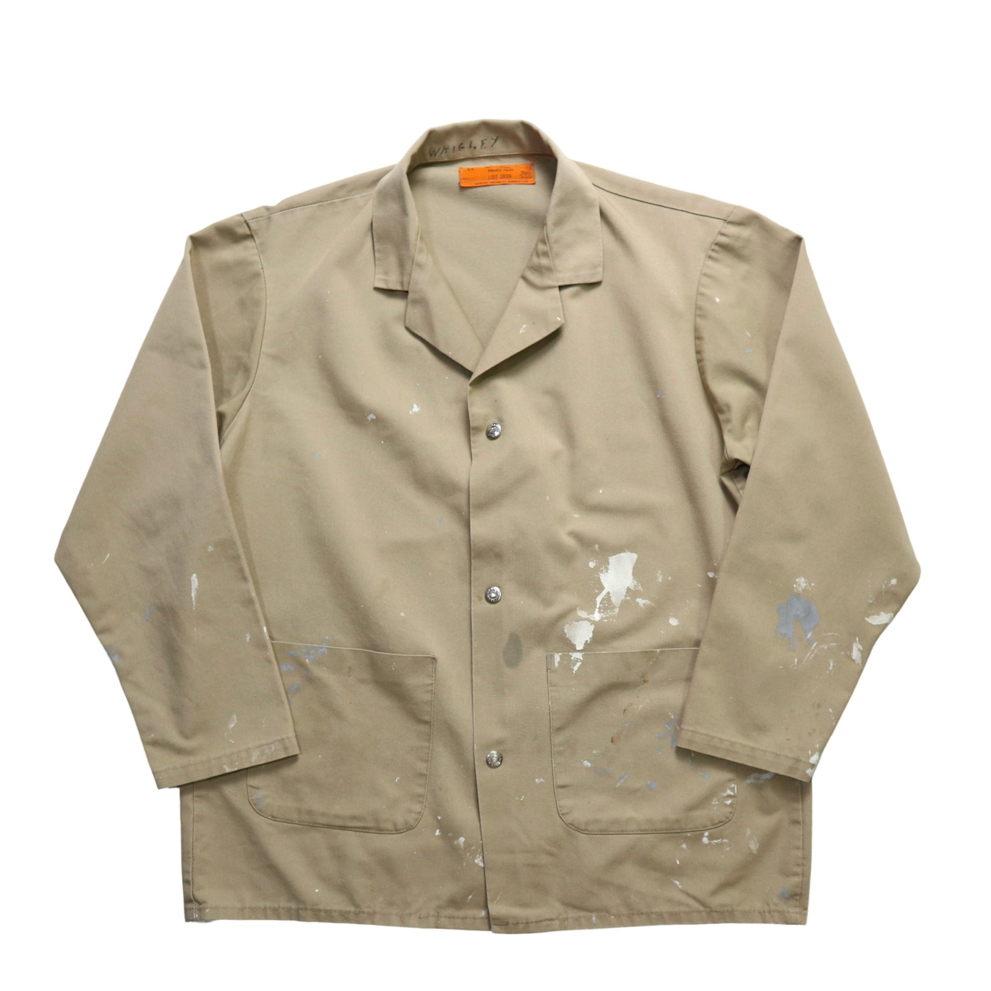 70s Universal Overall 卡其色工作外套 Union made - 富士鳥古著