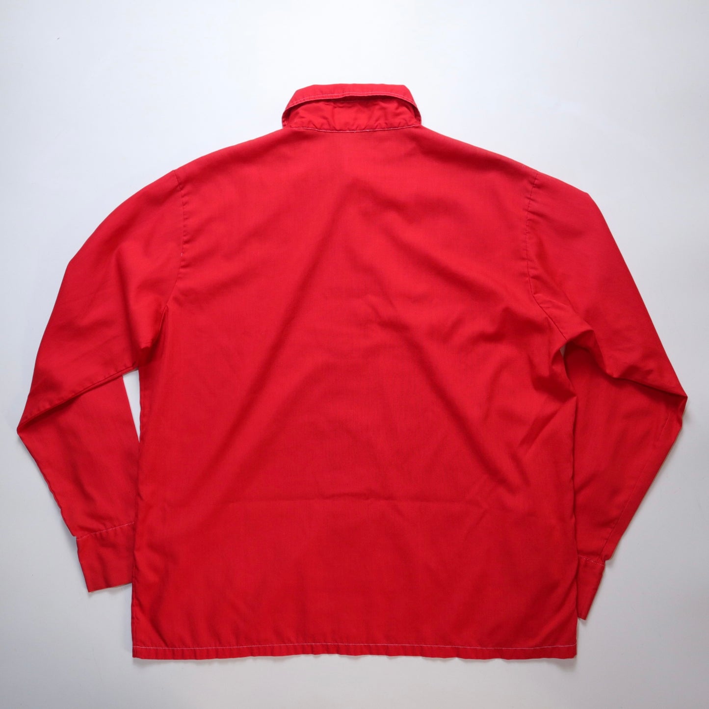 1970s Continental Limited紅色箭領西部襯衫