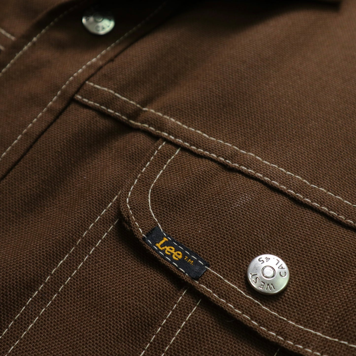 70s Lee American Arrow Collar Double Pocket Shirt