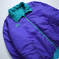 80 - 90s Columbia 雙面穿/紫綠拼色防風保暖外套 - 富士鳥古著