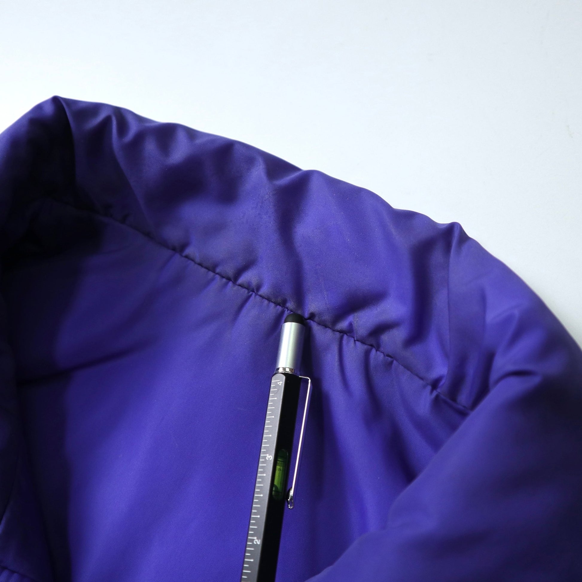 80 - 90s Columbia 雙面穿/紫綠拼色防風保暖外套 - 富士鳥古著