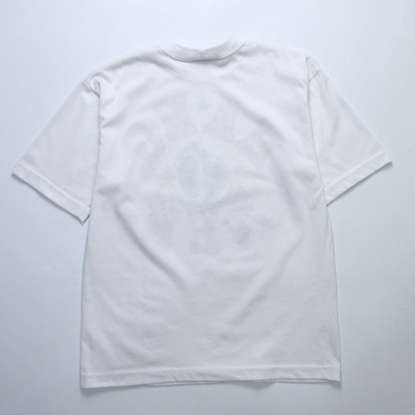 80 - 90s Hang Ten 美國製 純白色短tee - 富士鳥古著