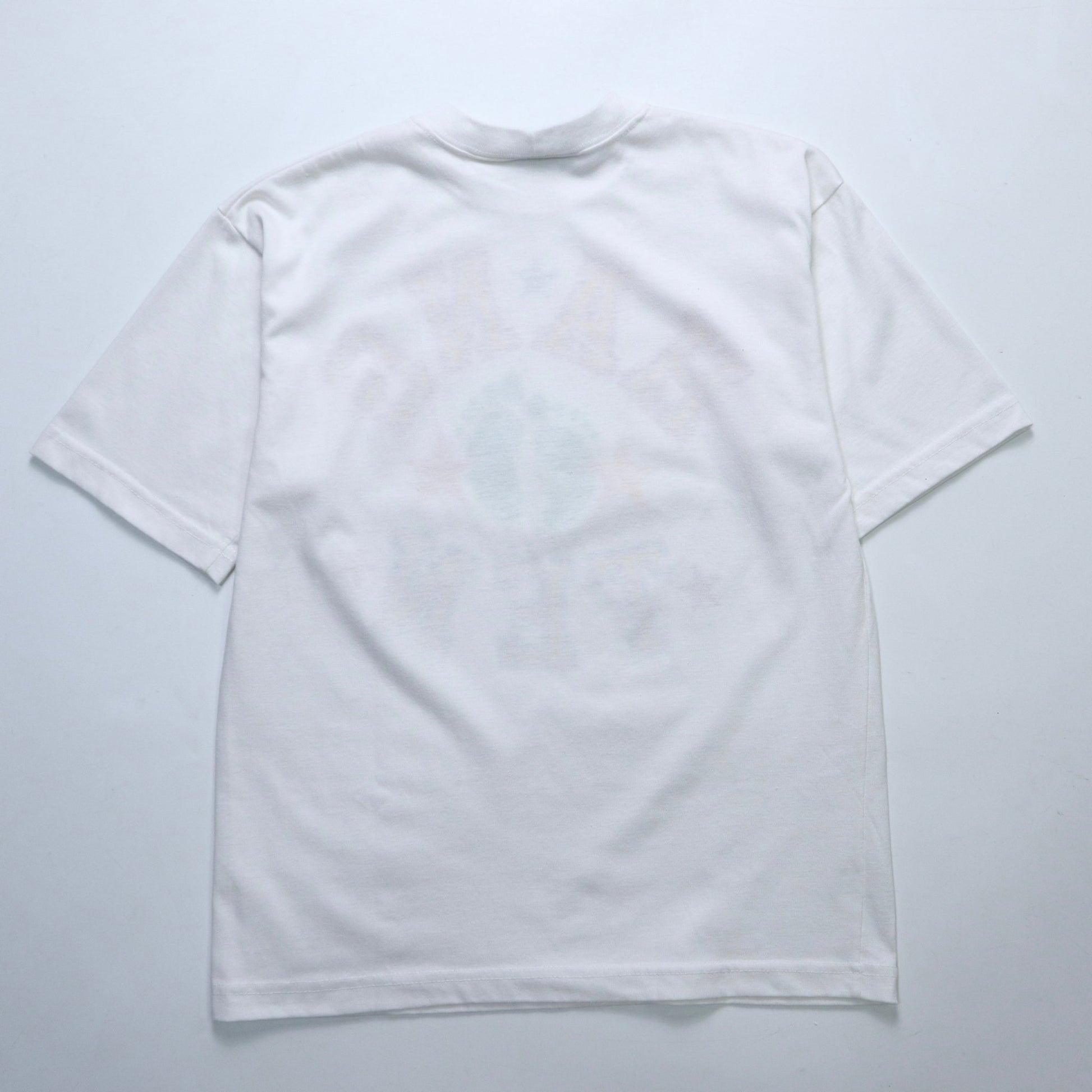 80 - 90s Hang Ten 美國製 純白色短tee - 富士鳥古著