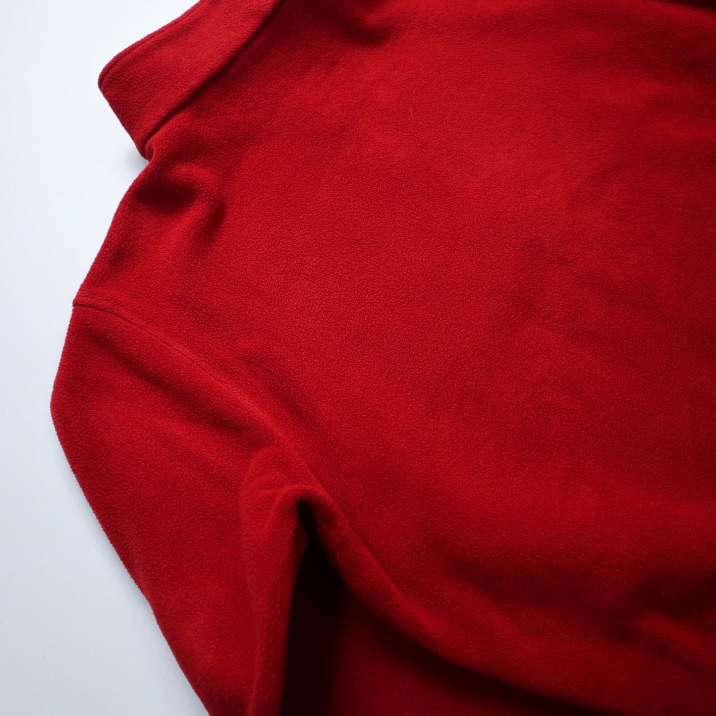 80 - 90s L.L.Bean 美國製 紅色抓毛絨外套 - 富士鳥古著