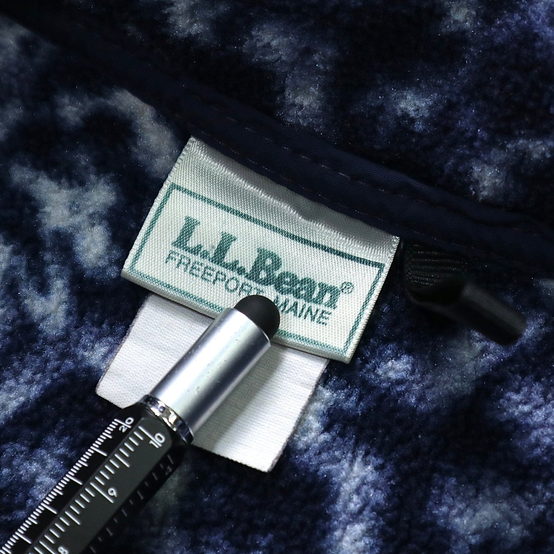 80 - 90s L.L.Bean 雪花圖騰抓毛絨套頭衫 - 富士鳥古著