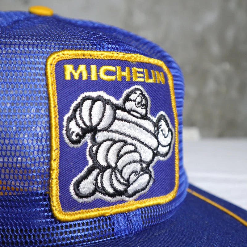 80 - 90s 美國製 MICHELIN 米其林卡車司機網帽 - 富士鳥古著