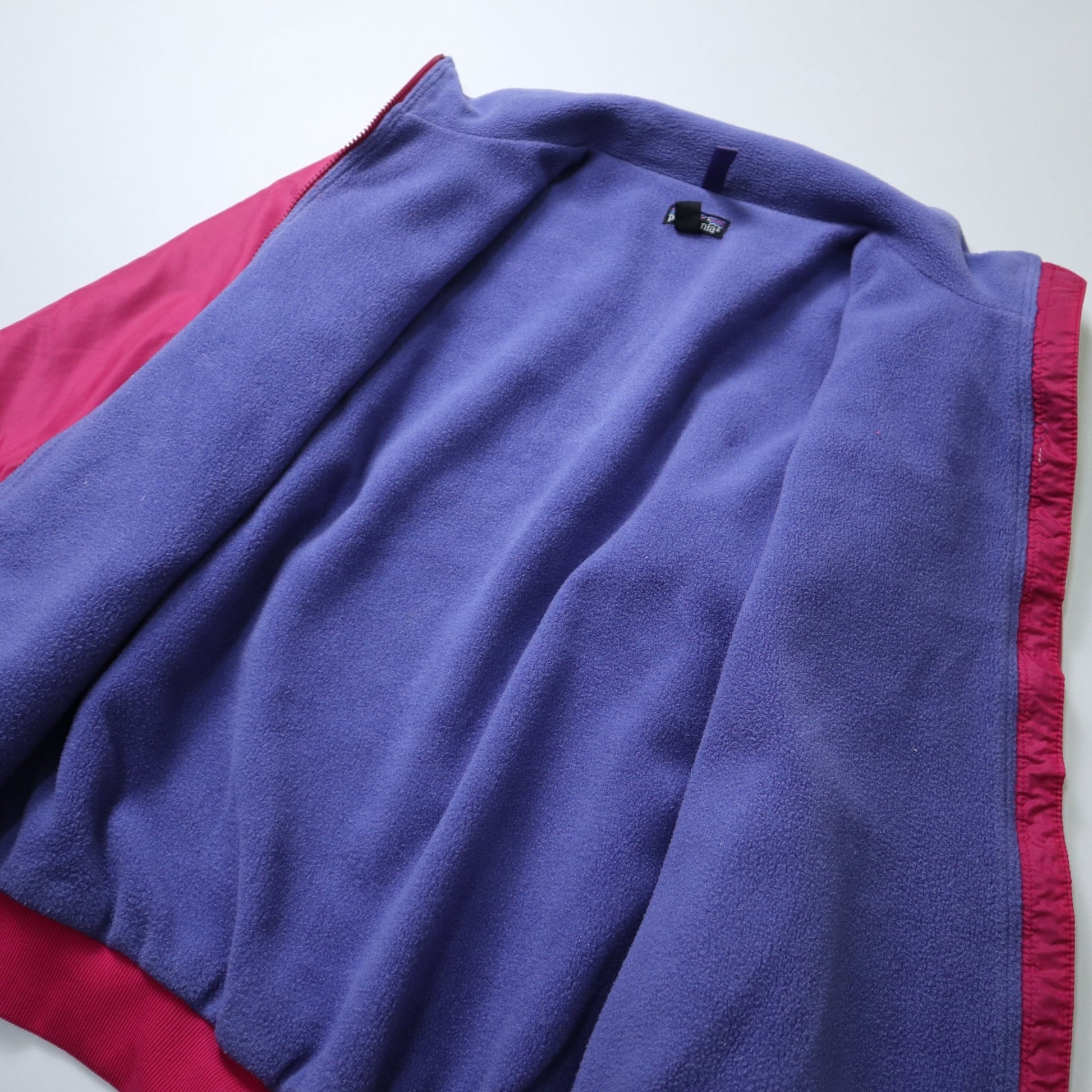 80 - 90s Patagonia 美國製 桃粉色防風保暖外套 - 富士鳥古著