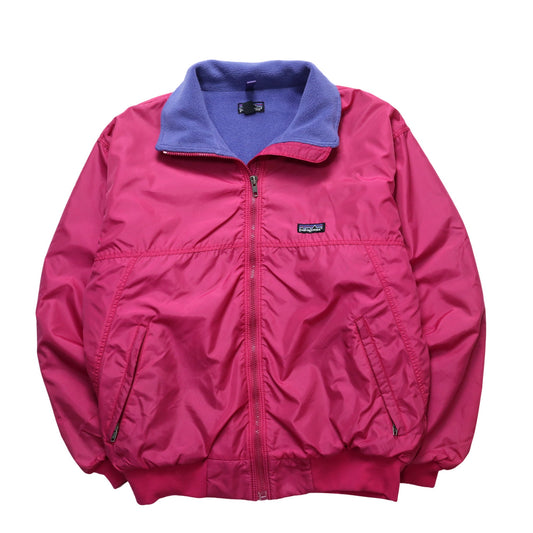 80 - 90s Patagonia 美國製 桃粉色防風保暖外套 - 富士鳥古著