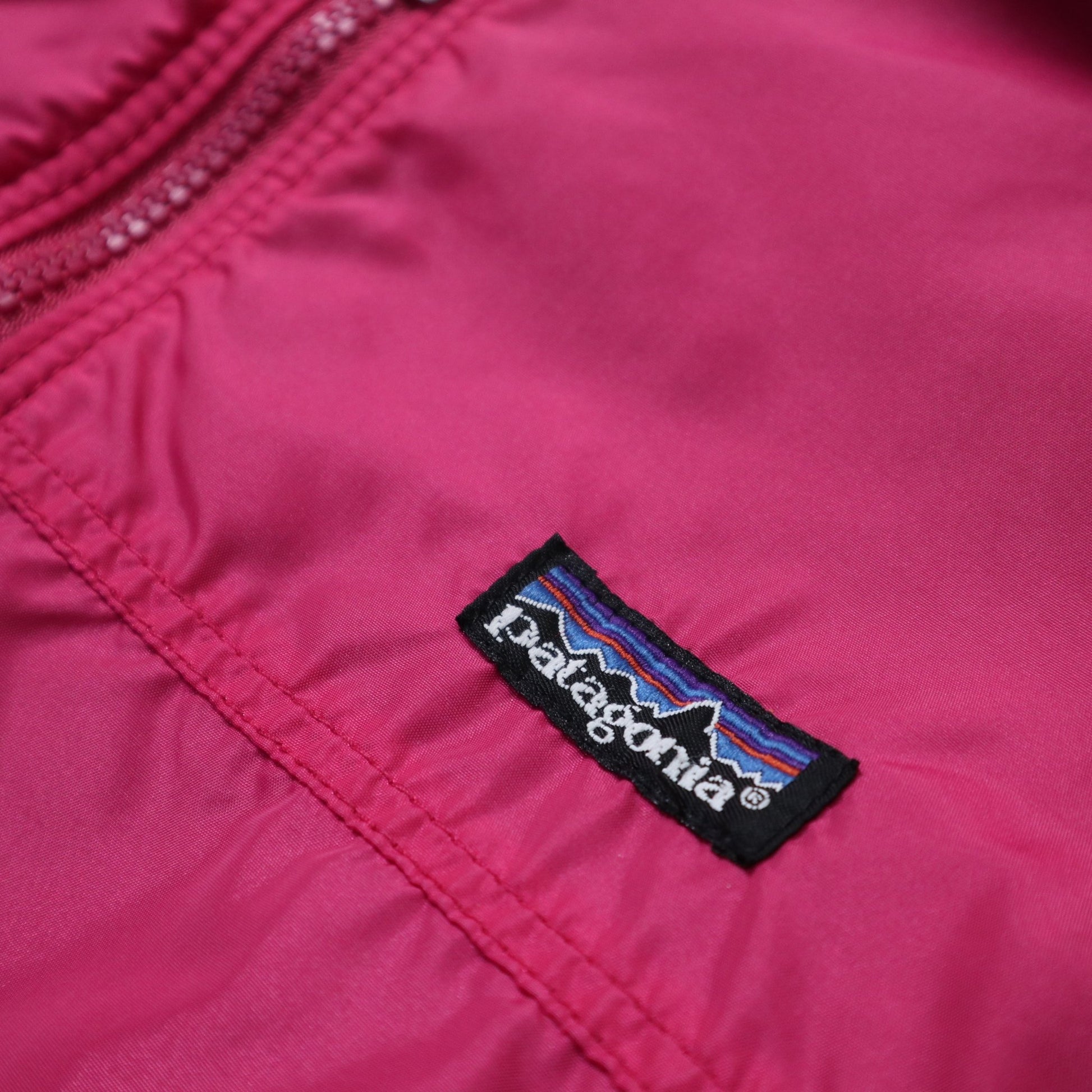 80 - 90s Patagonia 美國製 桃粉色防風保暖外套 - 富士鳥古著