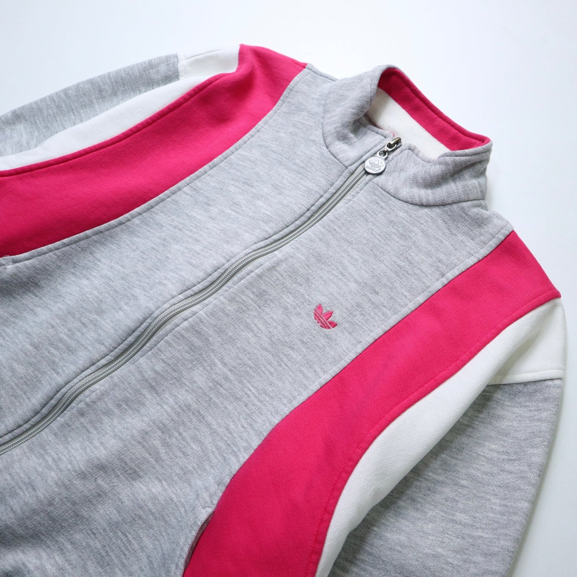 80s Adidas 拼色女生運動外套 - 富士鳥古著