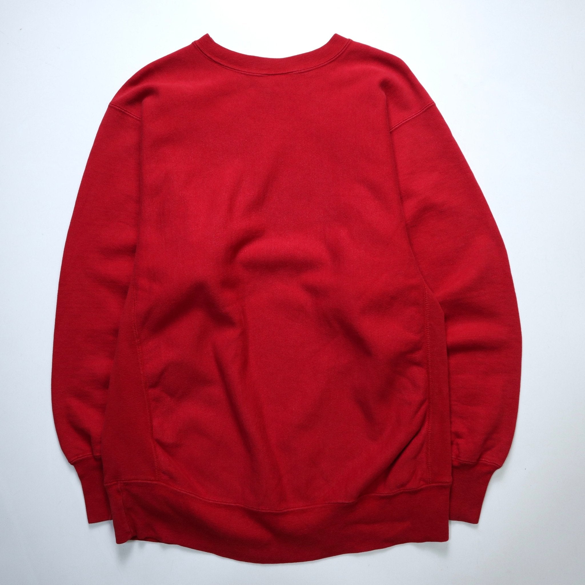 80年代 チャンピオン USA製 リバースウィーブ レッド プレーン