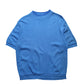 80s Charterhall Sportswear 藍色短袖針織衫 - 富士鳥古著