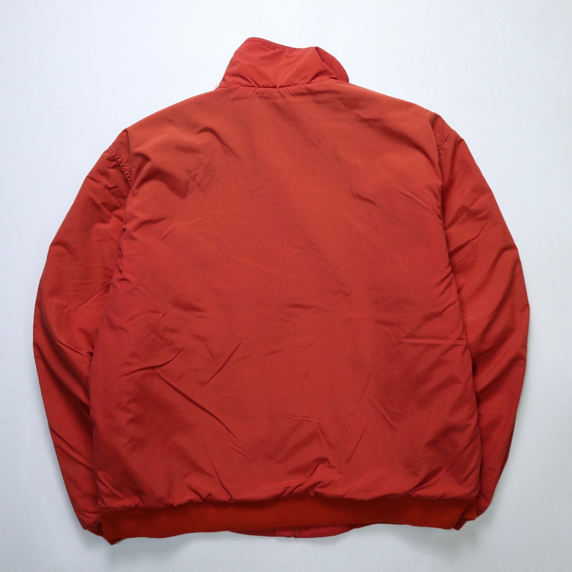 80s L.L.Bean 橘色防風保暖外套 Warm - up jacket - 富士鳥古著