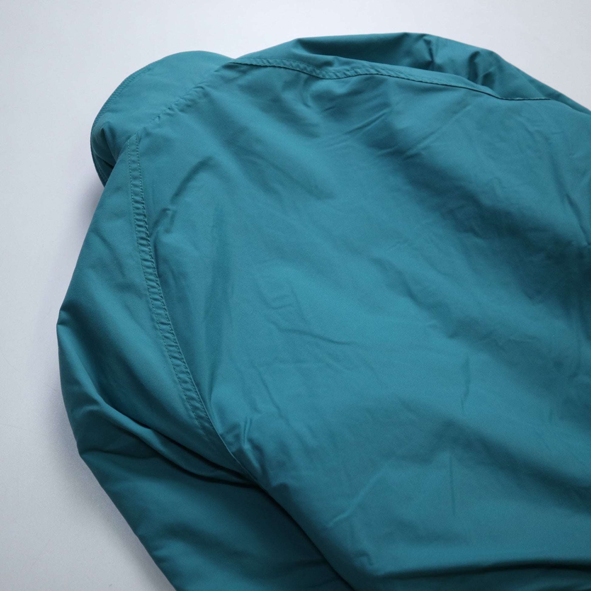 80s L.L.Bean 美國製 藍綠色防風保暖外套 Warm - up jacket - 富士鳥古著