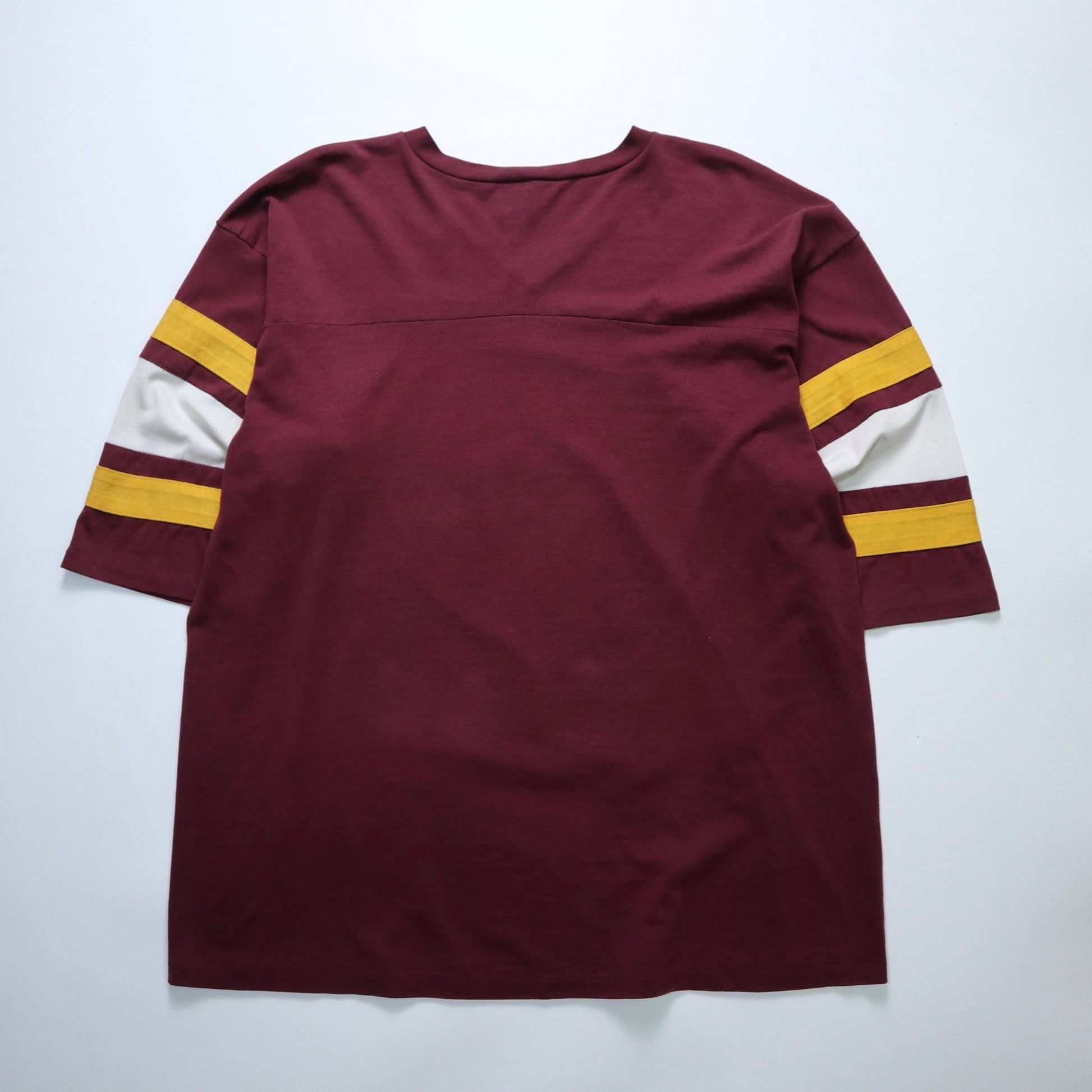 80s LOGO7 NFL 華盛頓紅人隊美式足球tee - 富士鳥古著