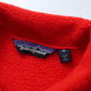 80s Patagonia 美國製 紅色抓毛絨套頭衫 - 富士鳥古著