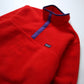 80s Patagonia 美國製 紅色抓毛絨套頭衫 - 富士鳥古著