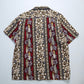 80s RJC 夏威夷製 Barkcloth 扶桑花衝浪板 夏威夷襯衫 - 富士鳥古著