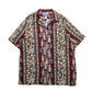 80s RJC 夏威夷製 Barkcloth 扶桑花衝浪板 夏威夷襯衫 - 富士鳥古著