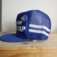 80s 美國製 This is my Damn Cap 藍色卡車司機網帽 - 富士鳥古著