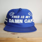 80s 美國製 This is my Damn Cap 藍色卡車司機網帽 - 富士鳥古著
