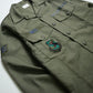 80s US ARMY OG507 Utility Shirt 美軍公發軍襯衫 - 富士鳥古著