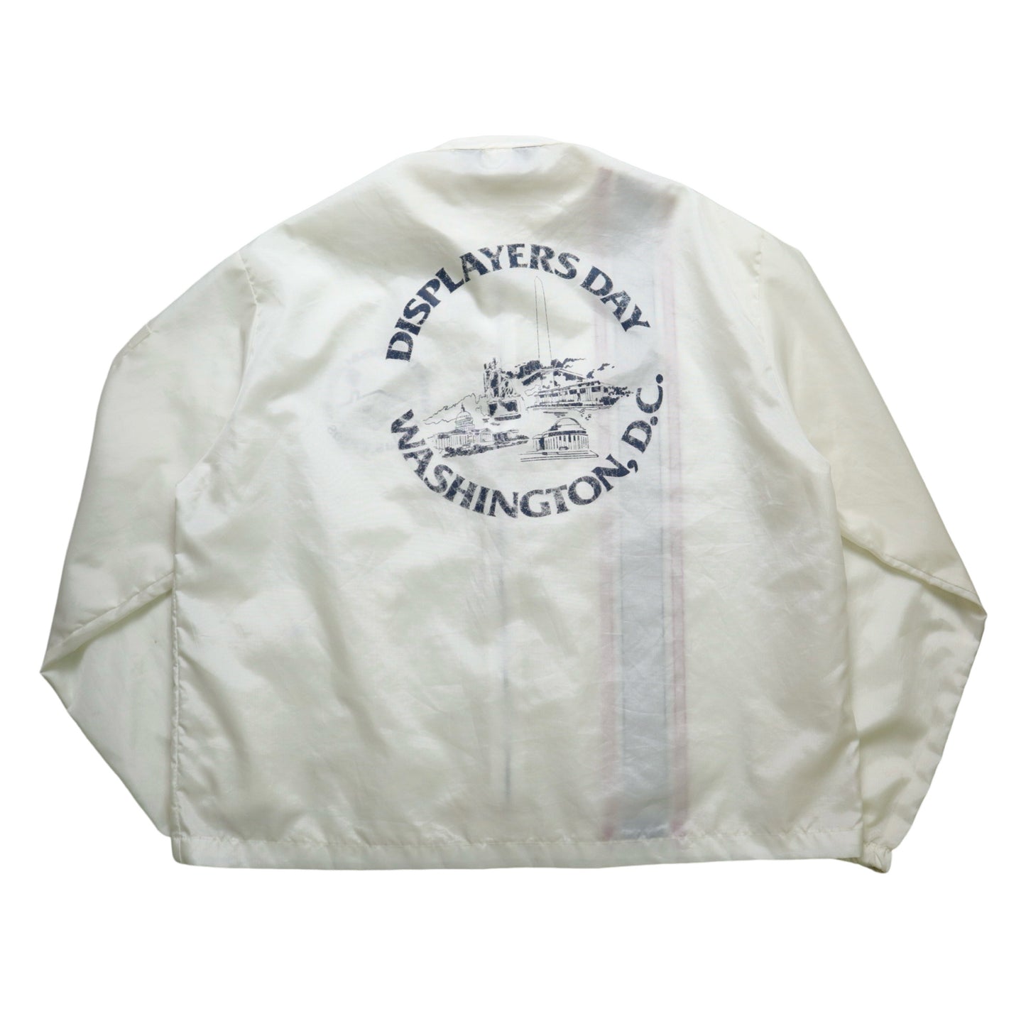 70s Swingster American made white windproof racing jacket