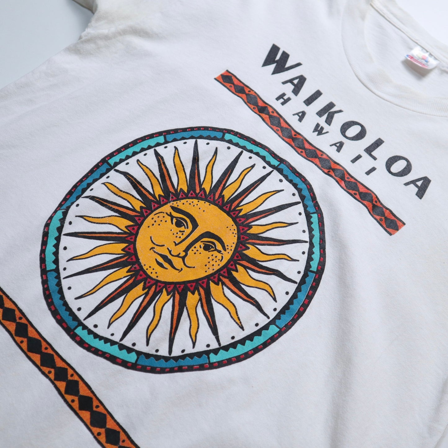 90s 美國製 Hawaii Sunface T-Shirt